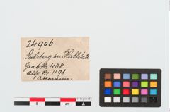 Etiketten zu Bronzearmreif (NHMW-PRAE-024906)